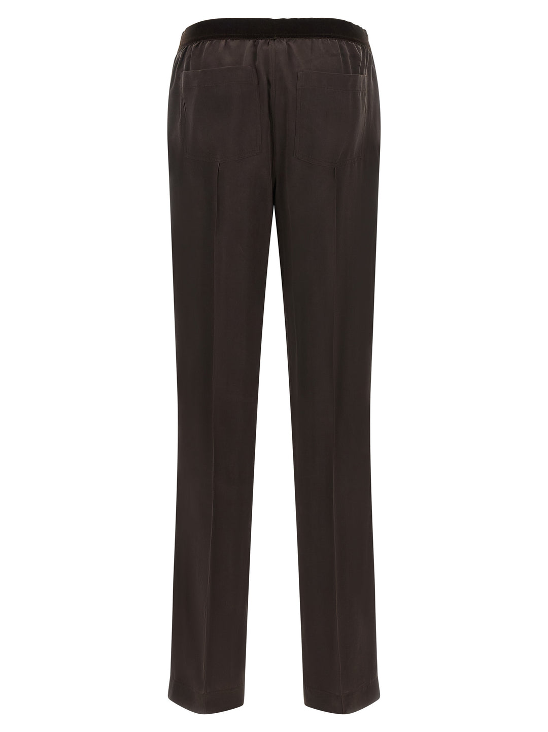 Tom Ford Silk Pants - Brown | 82156715d8c52dc7a7e31e535e5e30f85bf414e4