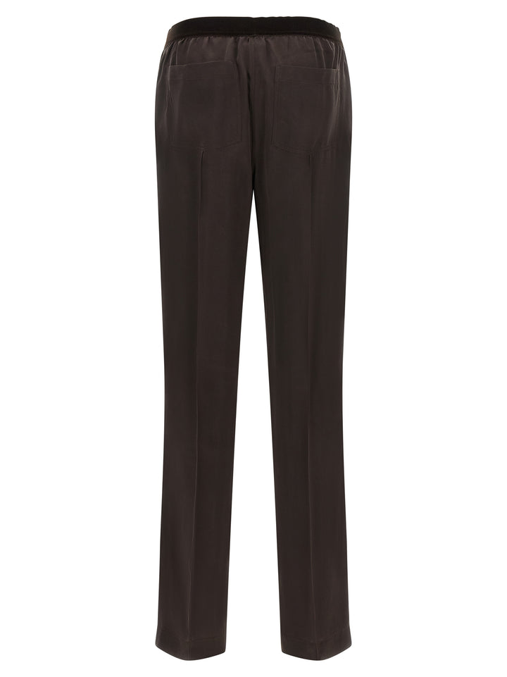Tom Ford Silk Pants - Brown | 82156715d8c52dc7a7e31e535e5e30f85bf414e4