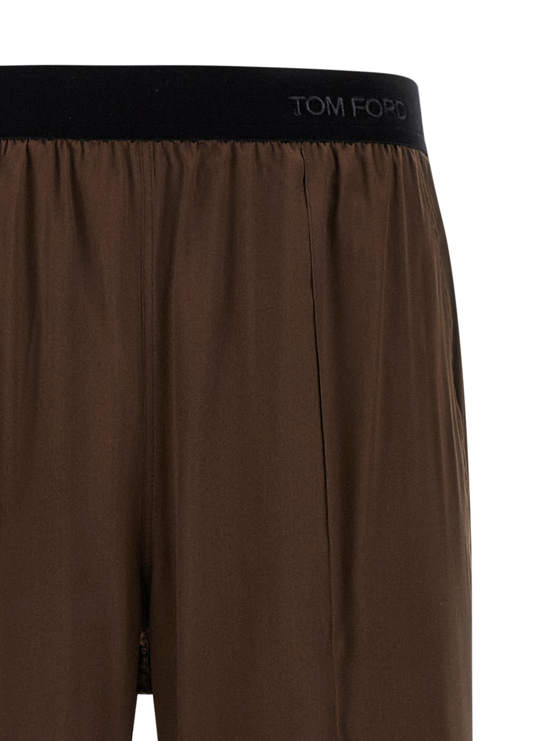 Tom Ford Silk Pants - Brown | d78f8b37056f6937be08ecba32b3d187dbf4749a
