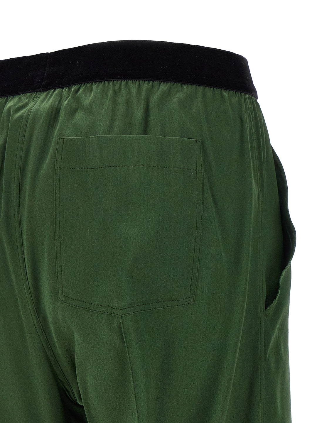 Tom Ford Silk Pants - Green | d82040da20cb3e25c8bb46f0e2dfc18468d7bf45