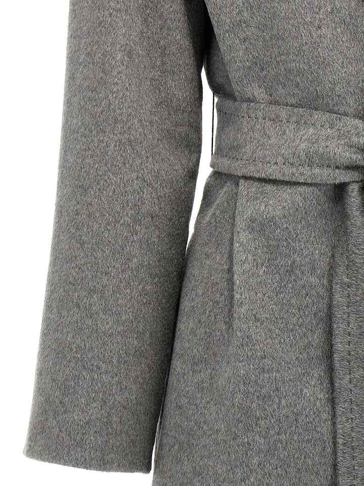 Max Mara Studio Pazzo Coats and Trench Coats - Gray | 2894a1642f28409bd20d95f101a6ccf9db4c9ded
