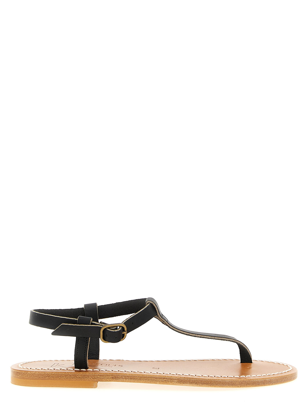 Saint Tropez Petrone Sandals Black Wanan Luxury