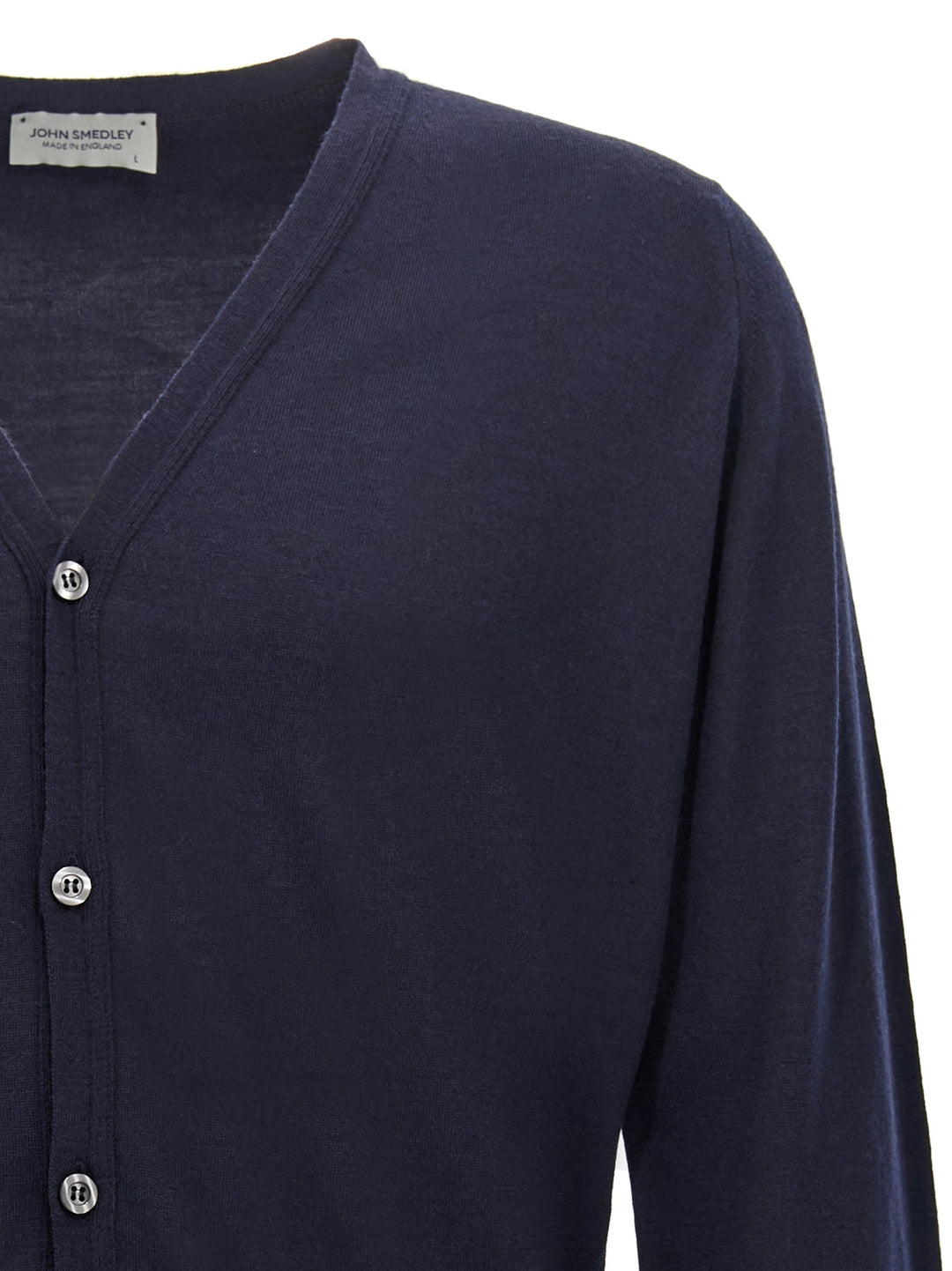 John Smedley Petworth Sweaters and Cardigans - Blue | 974e7420fce245e56c980da0abc449eba9316635