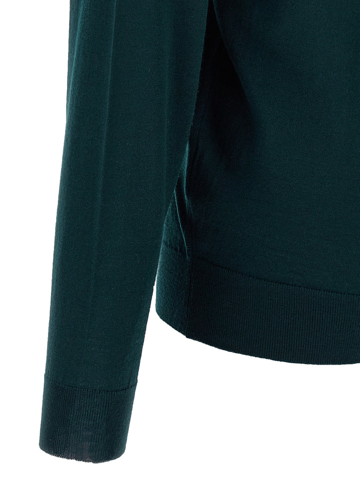 John Smedley Petworth Sweaters and Cardigans - Green | 6367eed10ff1afb2a05fcf20935117b0c447524f