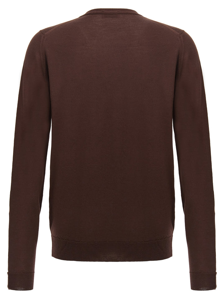 John Smedley Petworth Sweaters and Cardigans - Brown | d634ae20dfeaac6c8ab5fb600b51a3ddd561b835