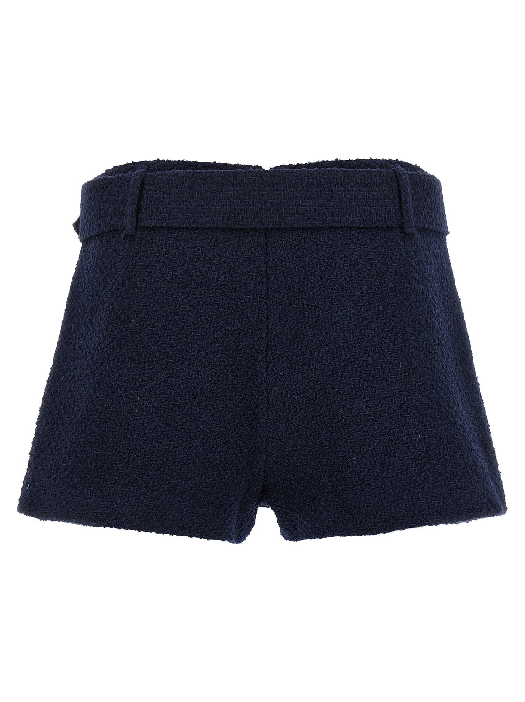 Self Portrait Bouclé Wool Skort Bermuda and Short - Blue | 1845eed7286a481ec66430e56c952adeb45b6c5c
