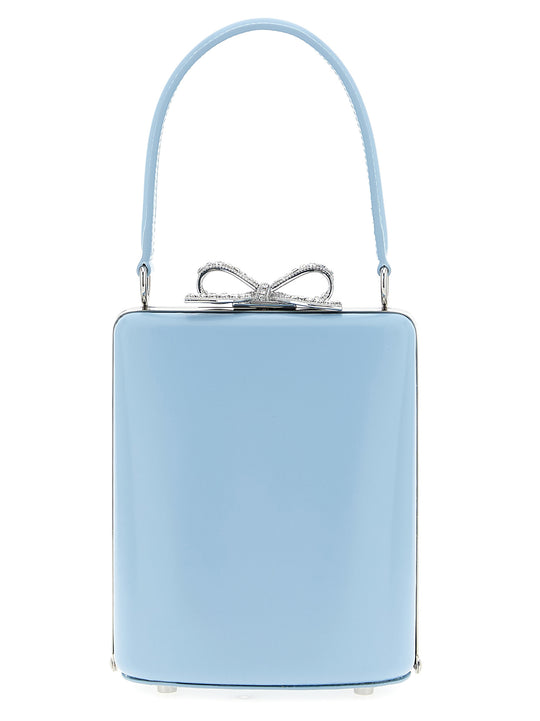 Blue Leather Bag Hand Bags Light Blue