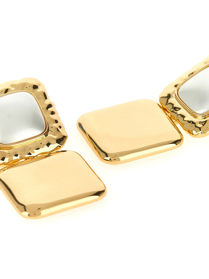 Self Portrait Mottled Gold Pearl Tiered Jewelry - Gold | 4e9e012067713241c07c6899eff68c948e156024