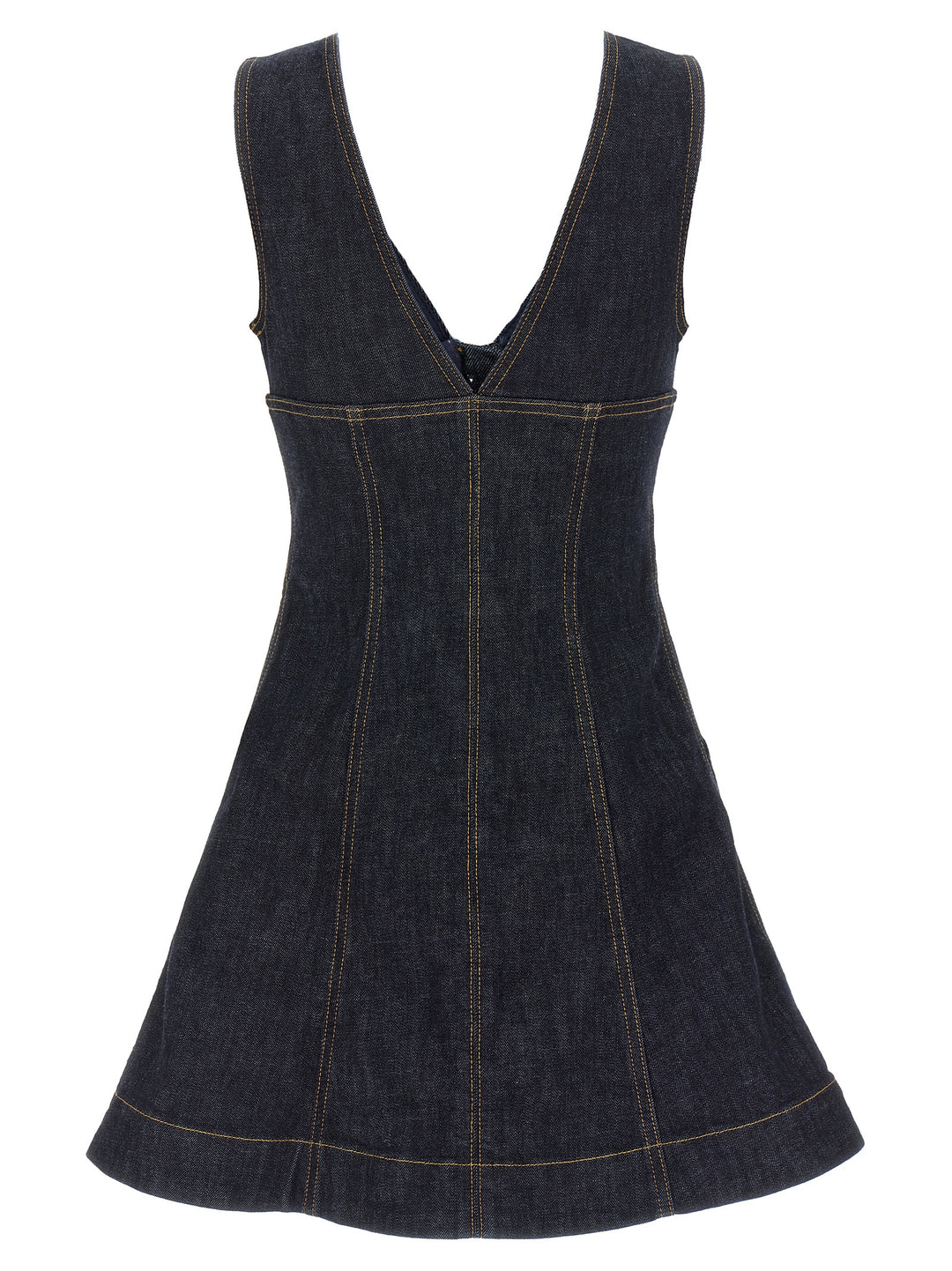 Self Portrait Indigo Denim Mini Dresses - Blue | 0cb3764b4c2c03a24d44e3bd07422921cf28b472