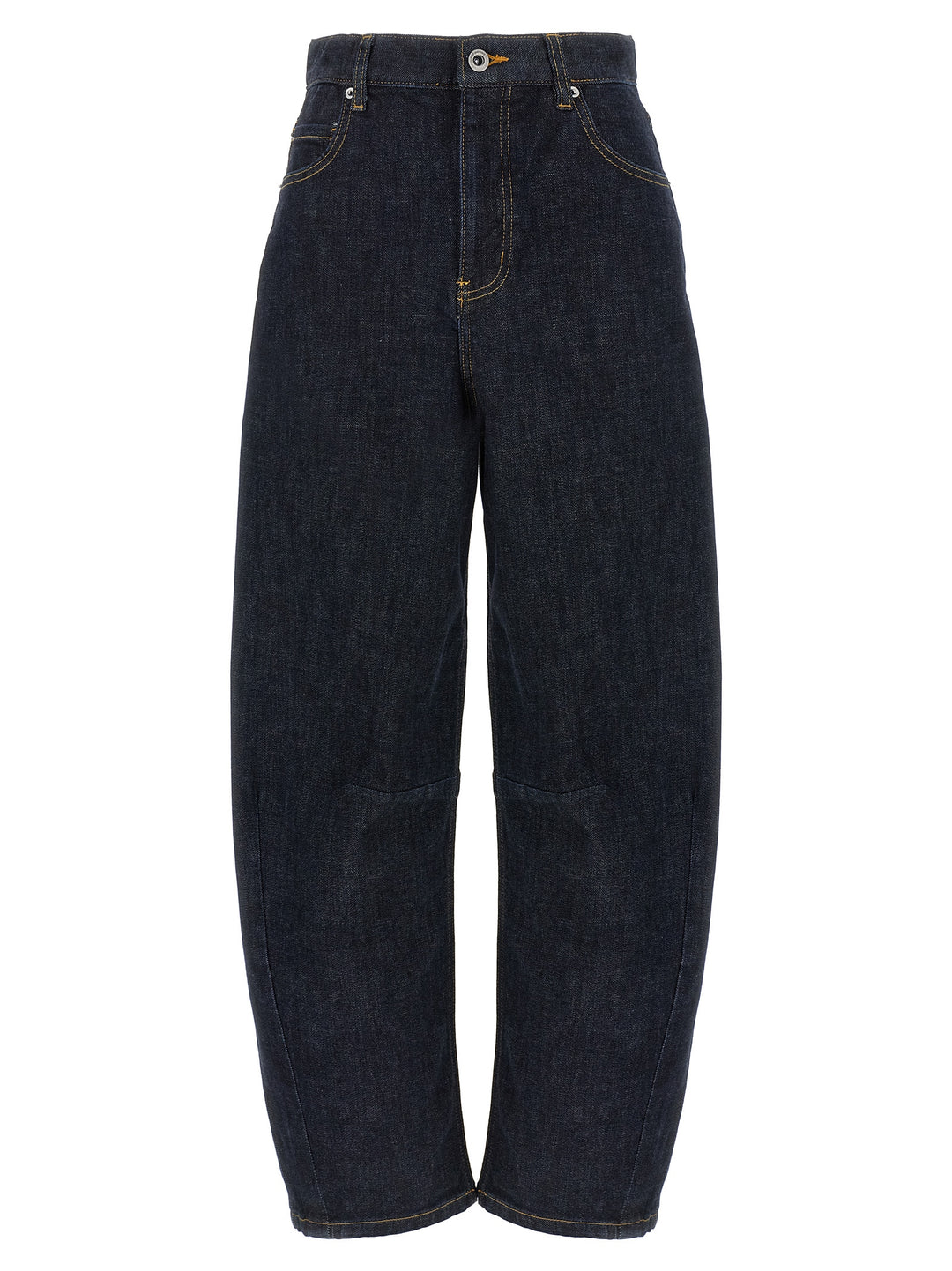 Self Portrait Indigo Barrel Leg Jeans - Blue | db9b7a7d4b05cb5e77aa9817f501a858d2f63b76