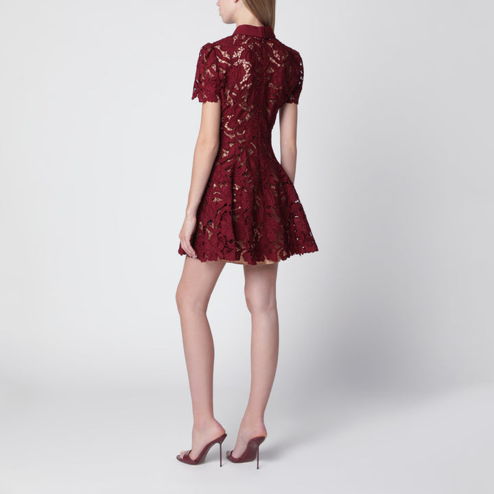 Self Portrait Apparel & Accessories - Burgundy | a1127fb633b2f75287d2479104d5520e8174a99e