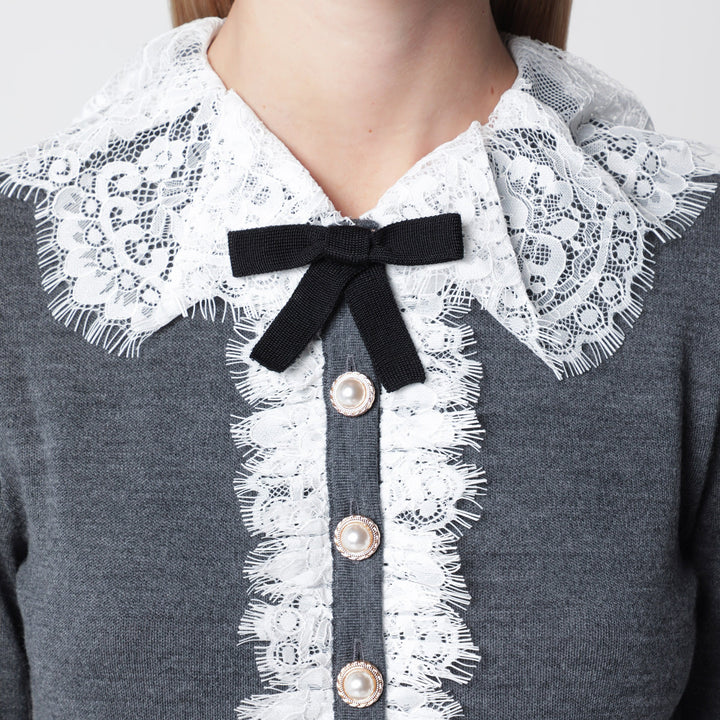 Self Portrait Shirts & Tops - Grey | 44fd53a9f3af5c6bc9b7b59693eb76ea0a7ed8fd