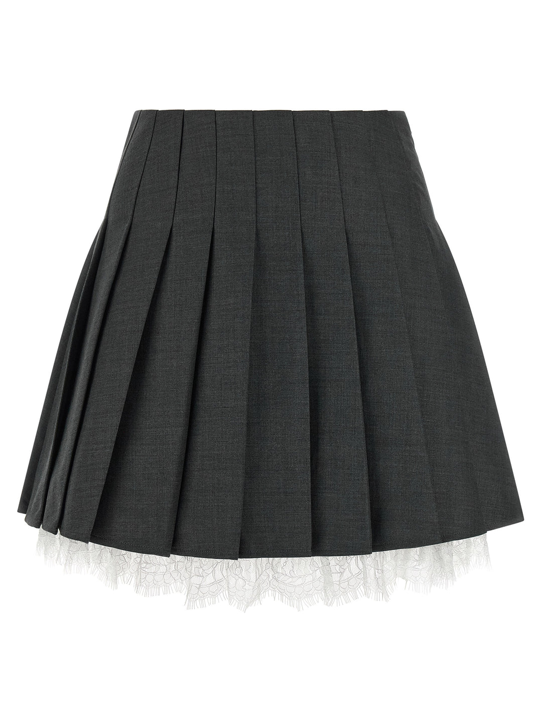 Self Portrait Pleated Skirt Skirts - Gray | b9cb8b99d05b0d33e2f240605020165cd4aef528