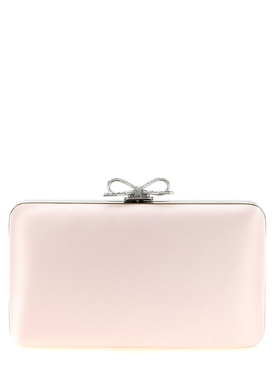 Self Portrait Satin Clutch - Pink | efa49b9afbc3c474b37de4fb7e3fdfa6a40dfa9b