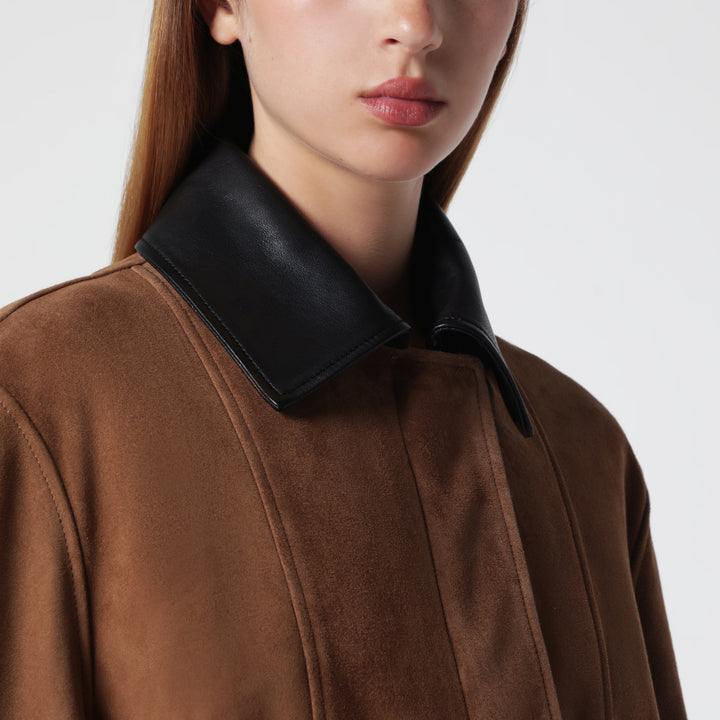 Nour Hammour Coats & Jackets - Brown | f17bef36e0a3d493954ffee2033076dcddf8da3f