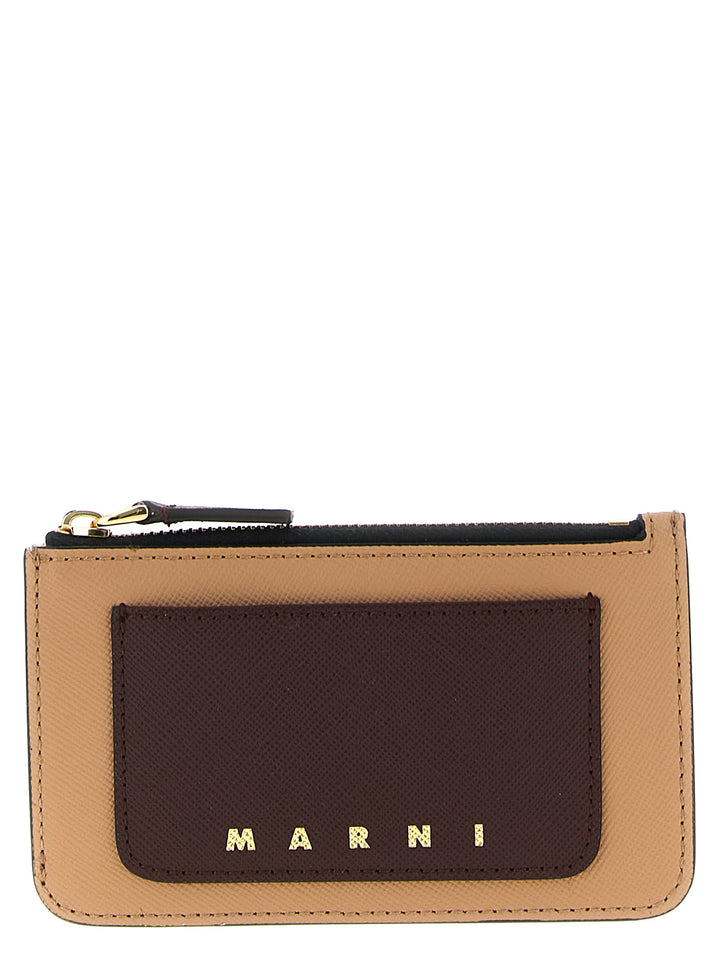 Marni Saffiano Leather Cardholder Wallets and Card Holders - Multicolor | fd17641d107a0b930119c2f0f3fc7dd0bd1a7ed3