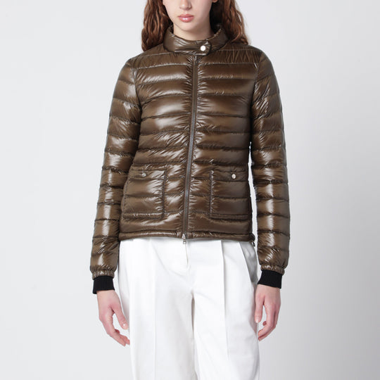 Military Green Ultralight Nylon Bomber Jacket