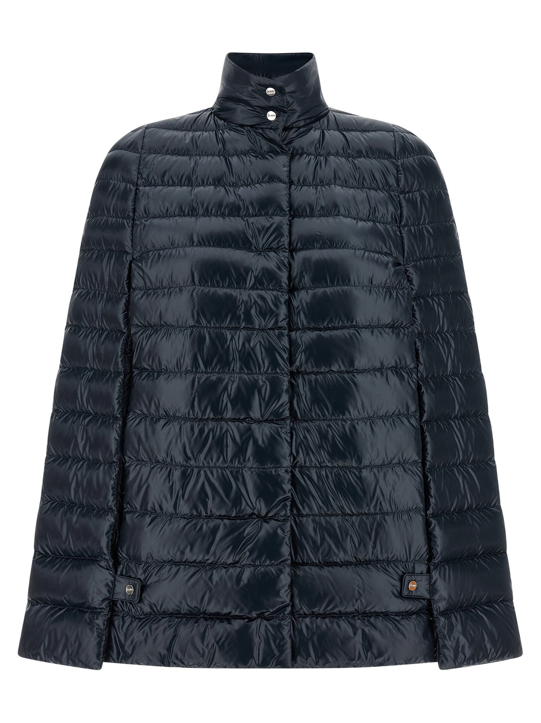 Herno Cape Down Jacket Puffer Jackets - Blue | 145cda8405cd78c28187e4e1420fe17e4cbb3432