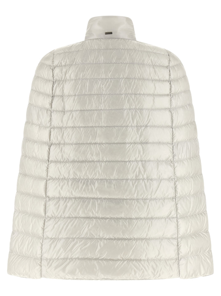 Herno Cape Down Jacket Puffer Jackets - Gray | de7dd6345bd99990beda9ee908adcd7acddfd450