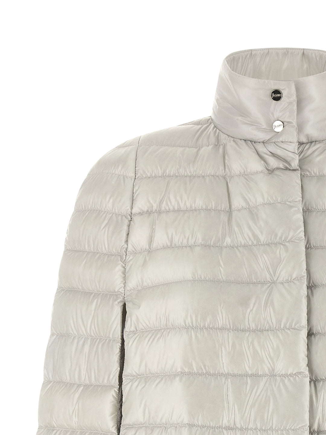 Herno Cape Down Jacket Puffer Jackets - Gray | 682d23301f1a6d5406d216985f513500cbd92f96