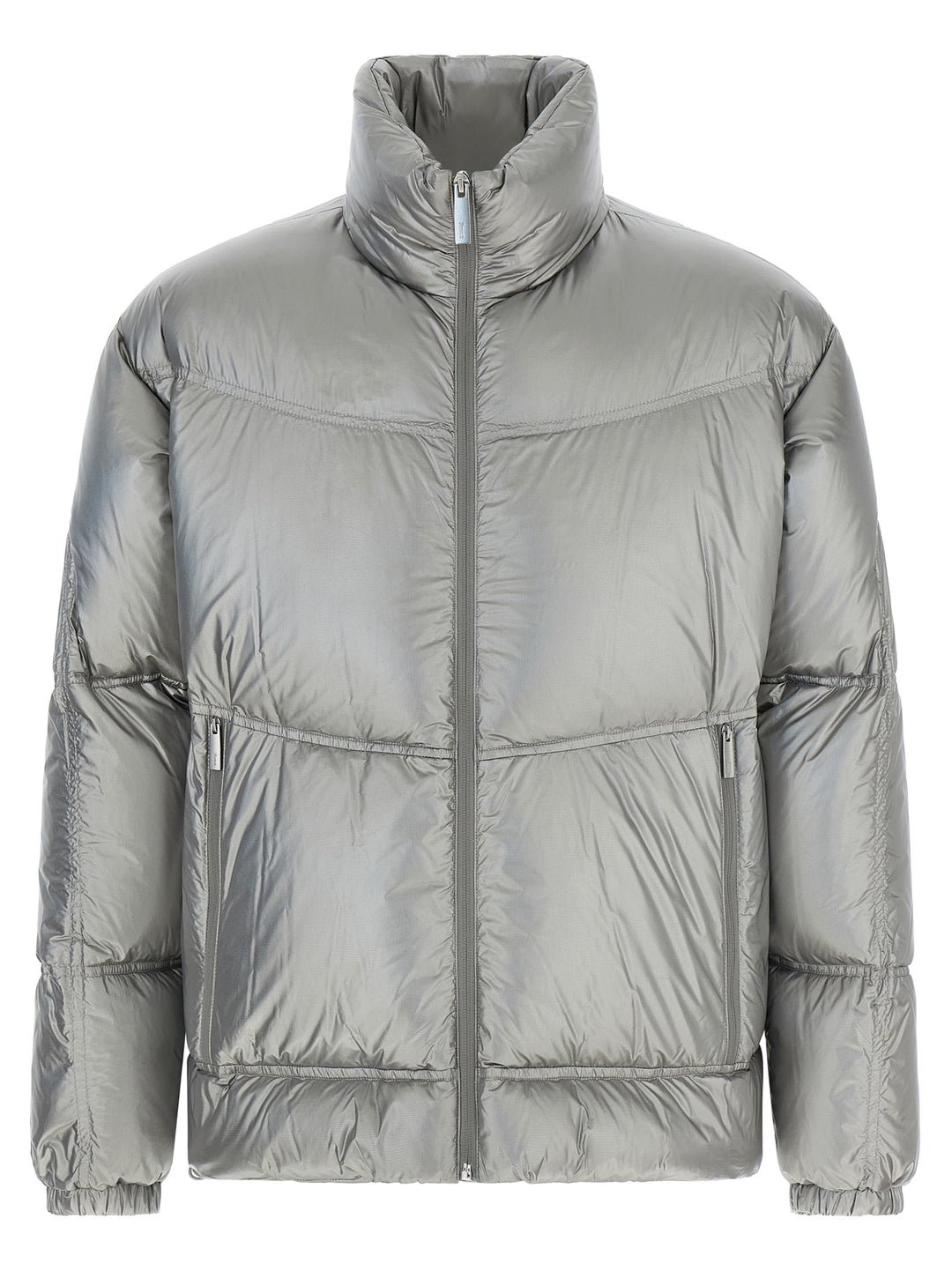 Laminar Metallic Shield Down Jacket Puffer Jackets - Silver | 98a634a7db63aafb57175b7661f289ab435f4071