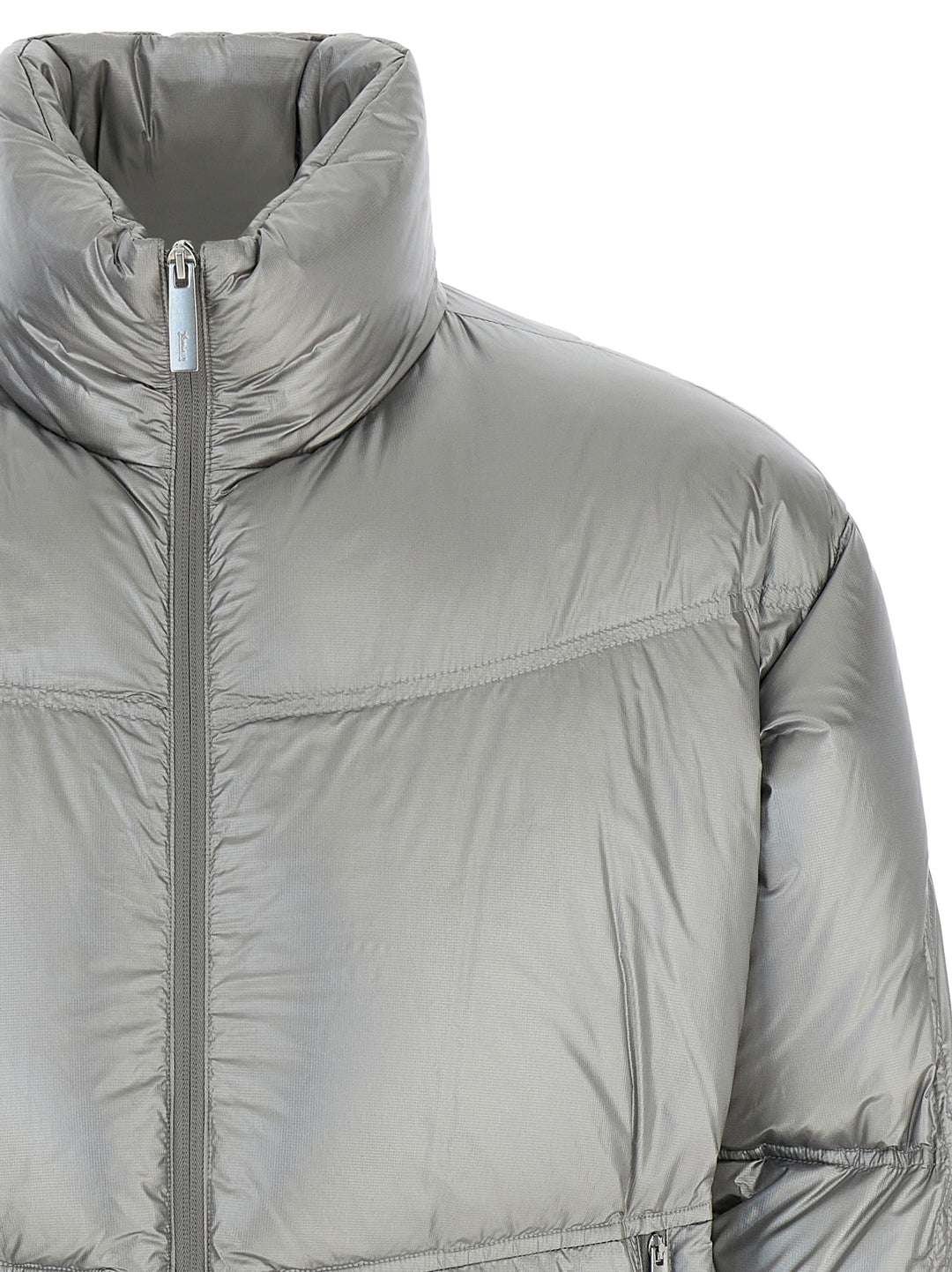 Laminar Metallic Shield Down Jacket Puffer Jackets - Silver | a769e41b09dbcda8485526c4b7162eebdefa5457