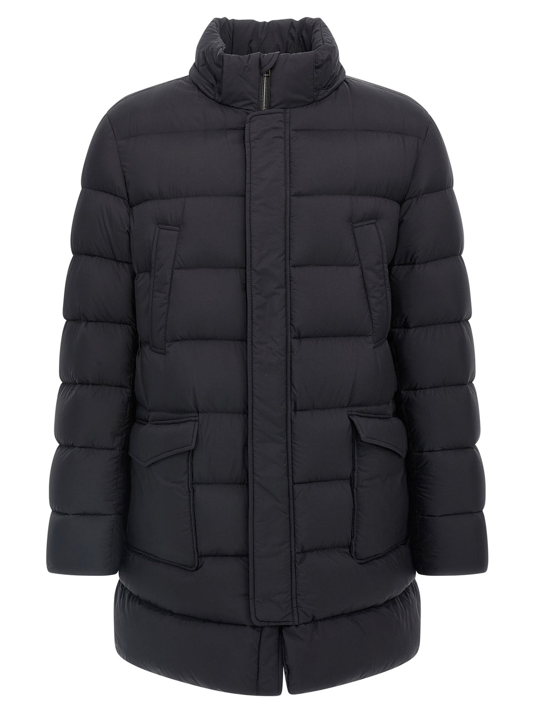 Herno Il Parka Puffer Jackets - Black | 59fb06a661a49fab5281e6852bf2fd5b21f5e945