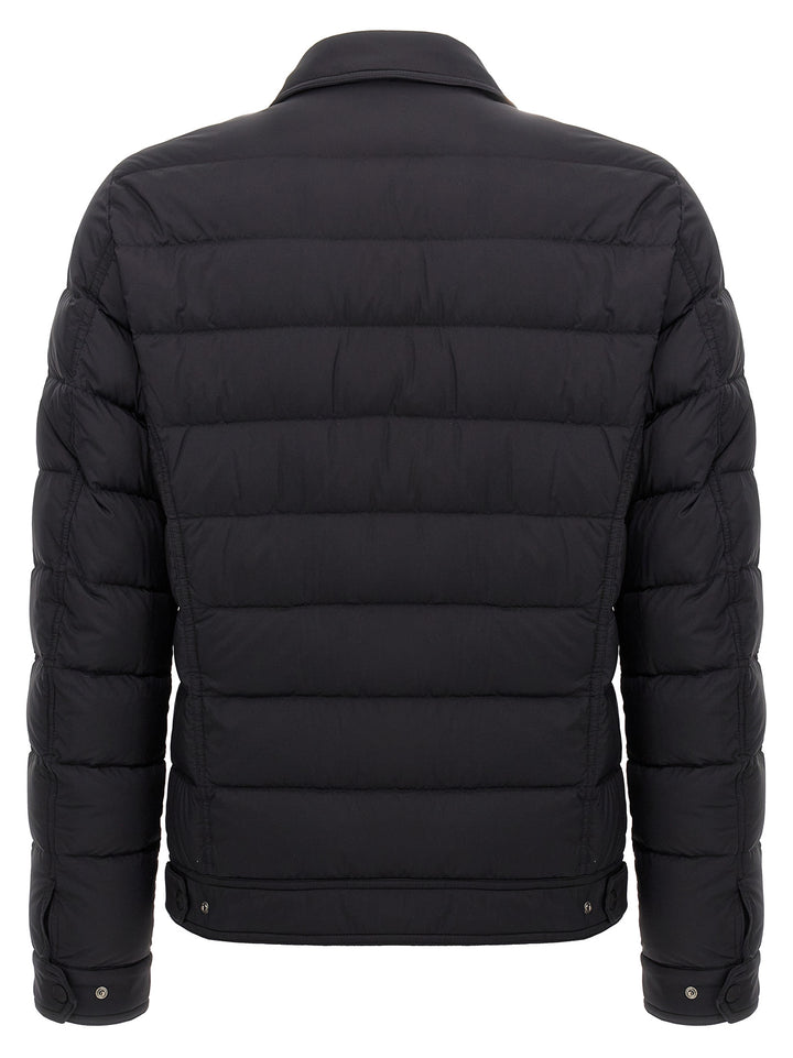 Herno La Denim Puffer Jackets - Black | f621fa6ddd62e8d342ab20dc1f9b8bc2cee6a35d