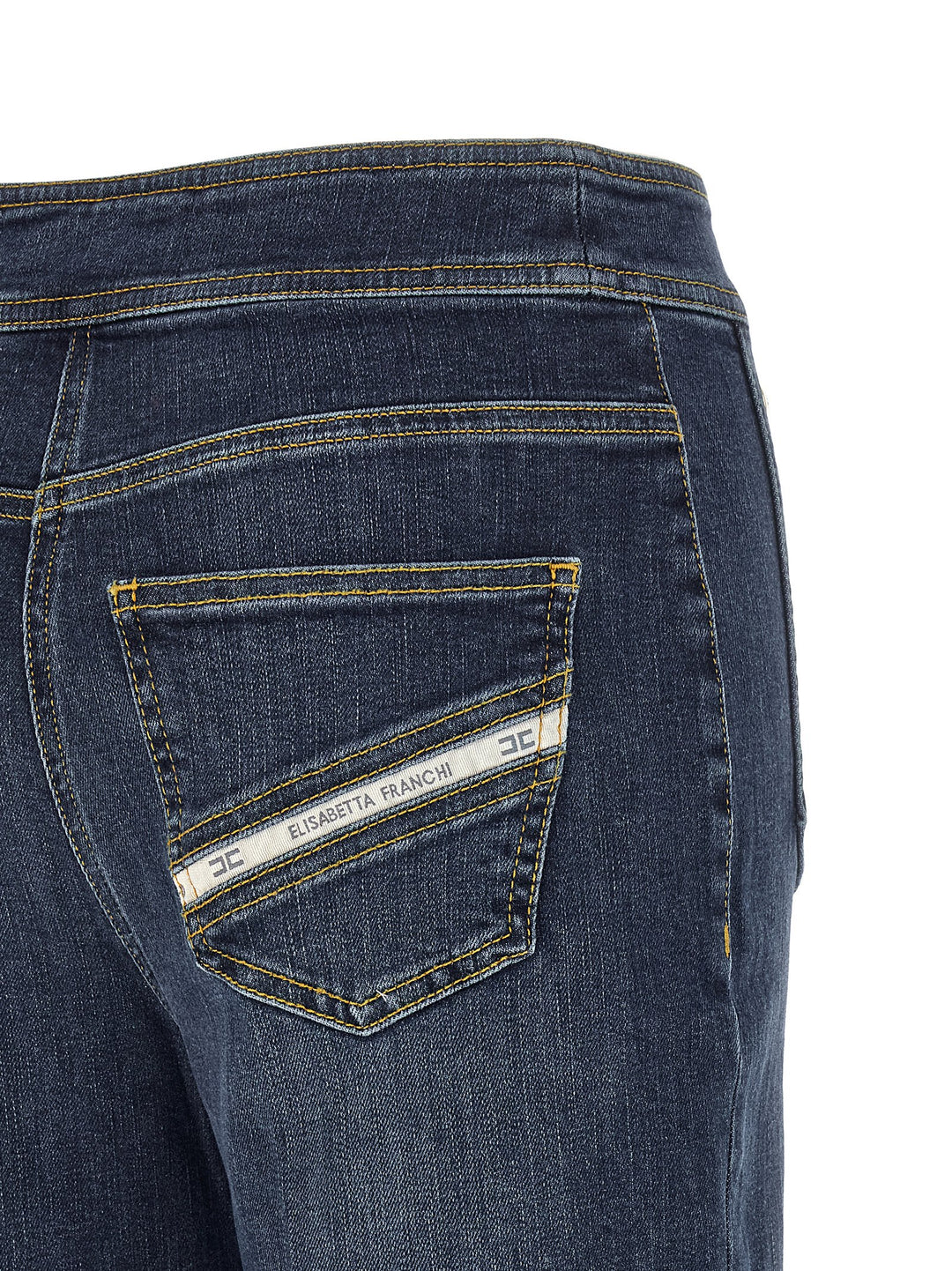 Elisabetta Franchi Palazzo Jeans - Blue | 15bf8c1403689910fbc18907582b483cccecd30d