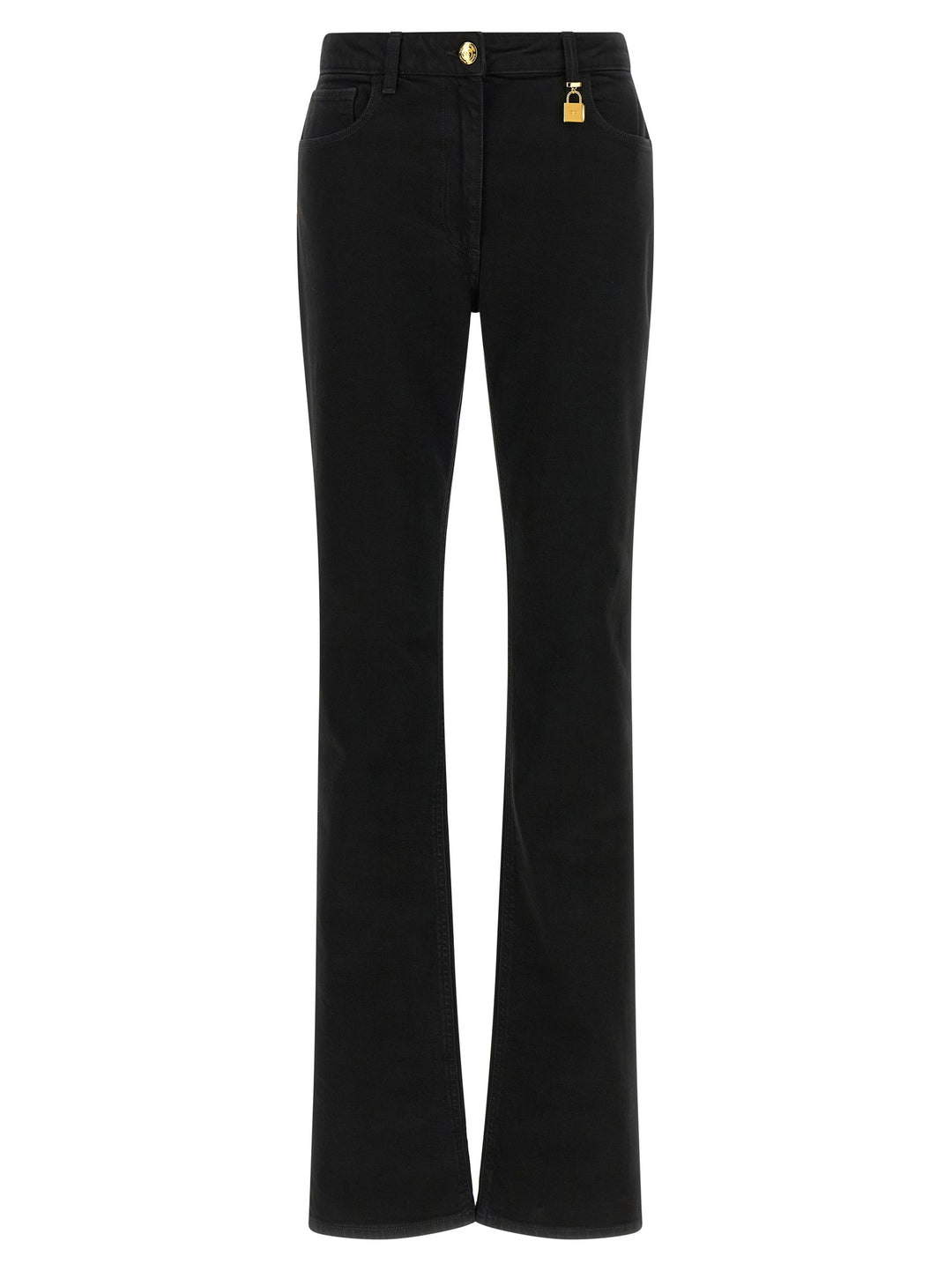 Elisabetta Franchi Jewel Padlock Jeans - Black | acc53ea5f9688650a26b49ad727f5e6a8a5bf425