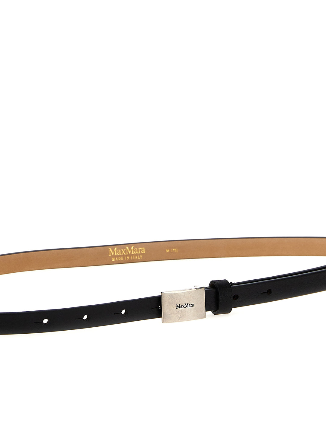Max Mara Plate Belts - Black | e0b484a9f59ae4476fa49f623a4989d85f5293d4