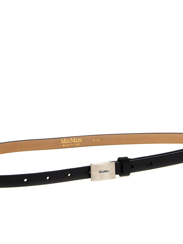 Max Mara Plate Belts - Black | e0b484a9f59ae4476fa49f623a4989d85f5293d4