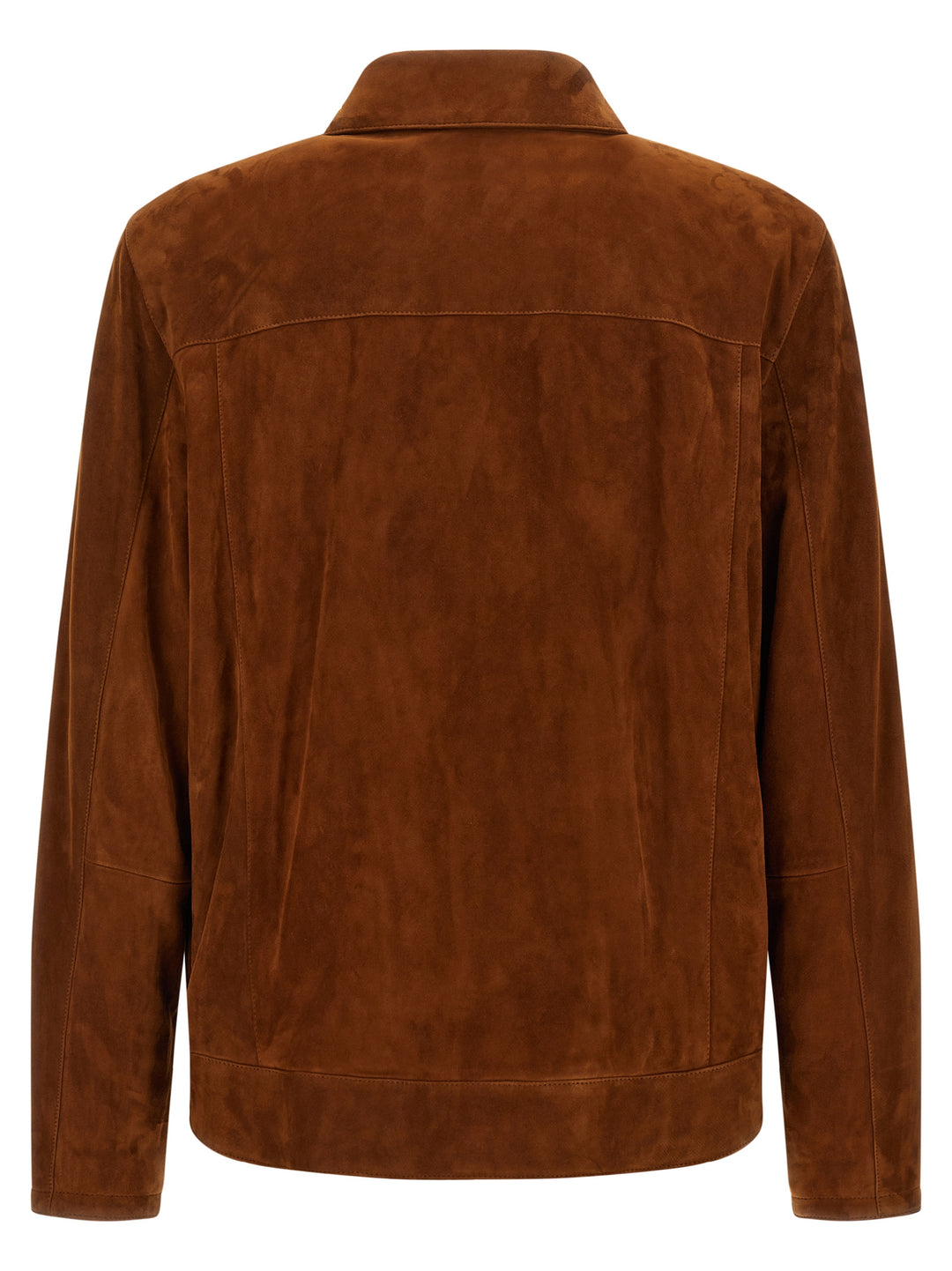 Brioni Suede Blouson Puffer Jackets - Brown | afd50d47b23b9f07234307b6e51cfcb0f805727a