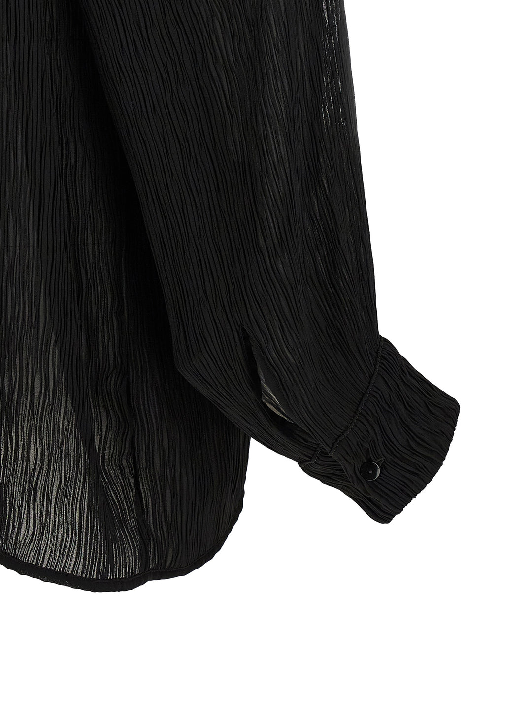 Allis Pleated Shirt Beachwear - Black | 6d951c669550fcd6667839e25d0d34230e163c2e