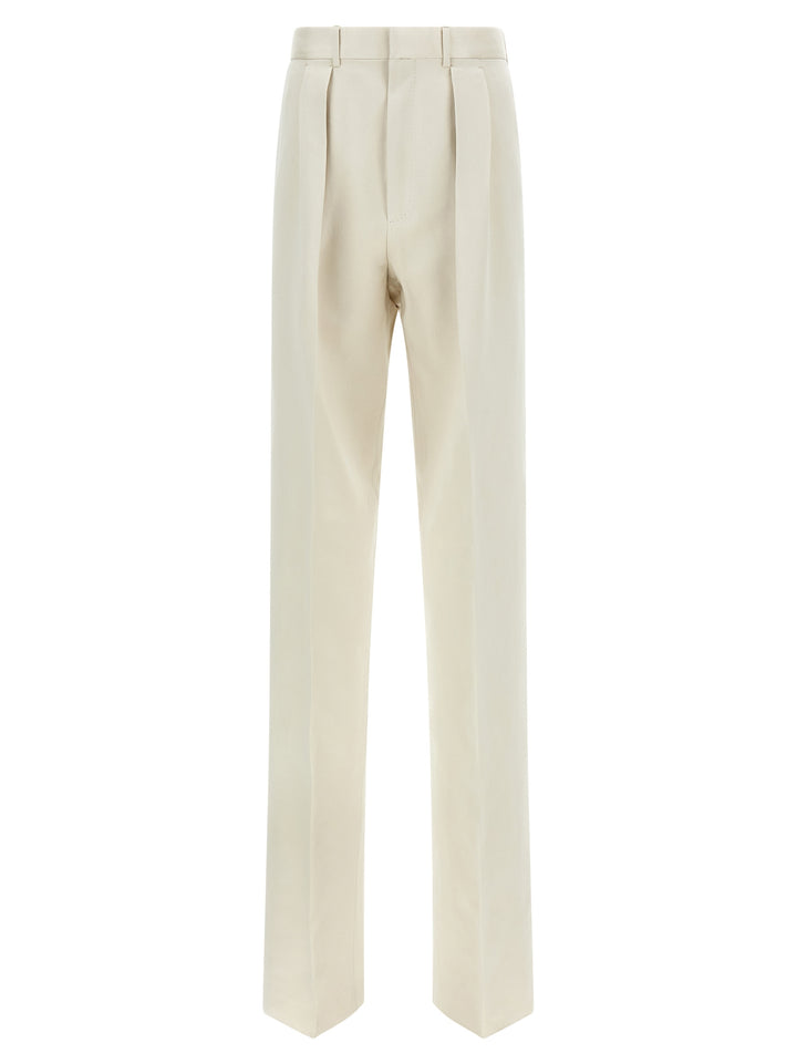 Tom Ford Double Pinch Pants - Beige | ac7fe48b58710a0d9a9429898c1408a96249f9e3