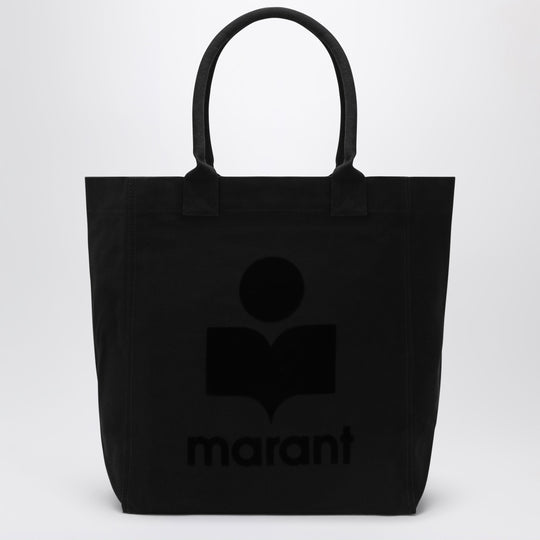 Yenky Tote Bag In Black Canvas