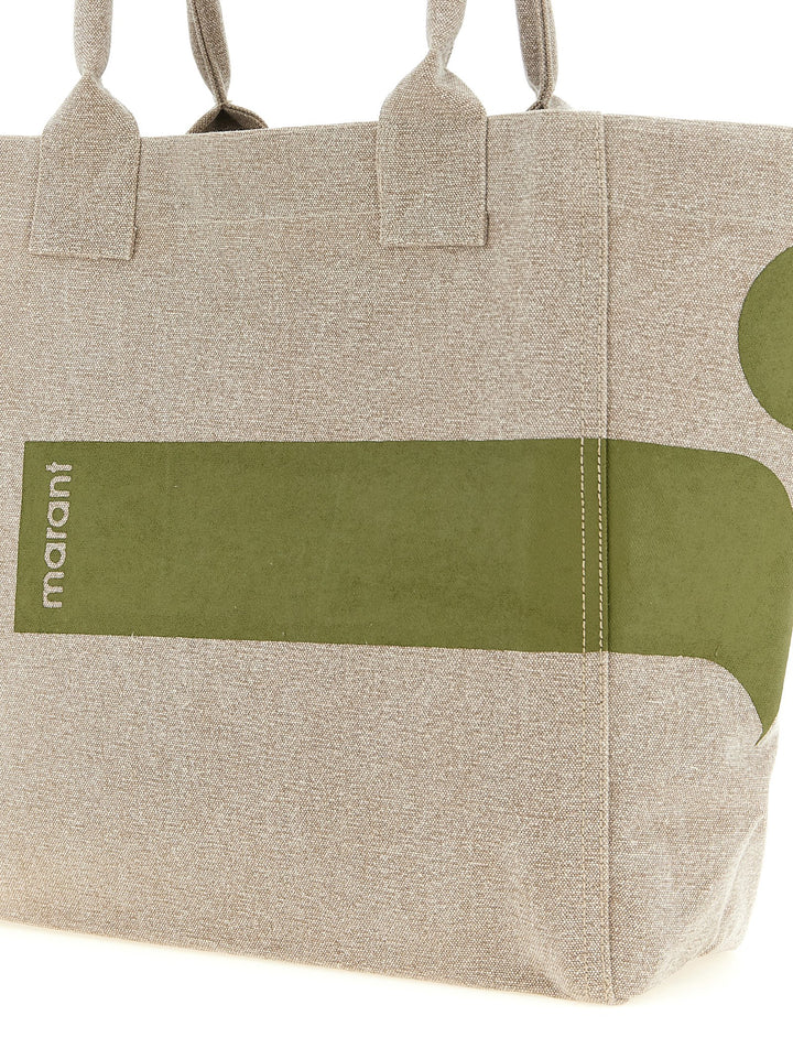 Isabel Marant Small Yenky Tote Bag - Green | a33e476e2c32e6f7257f63c45e365ecdda09d061