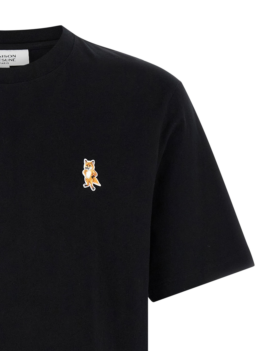 Maison Kitsune Standing Fox T-shirt - Black | 7351066509f0880ee845006832a9a95696a3b459