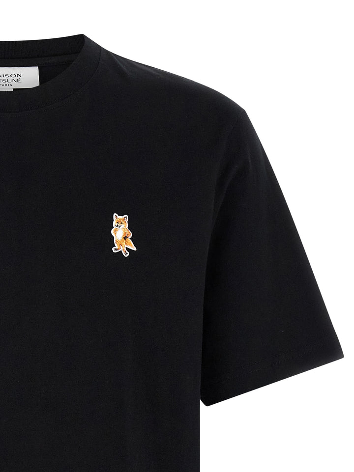 Maison Kitsune Standing Fox T-shirt - Black | 7351066509f0880ee845006832a9a95696a3b459