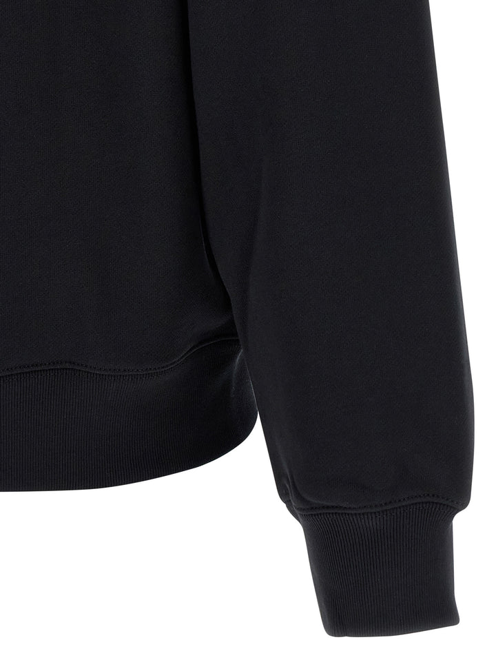 Maison Kitsune Stending Fox Sweatshirt - Black | 271566f7cc09bdc305dfb59cbdfa6d66f5ecde50