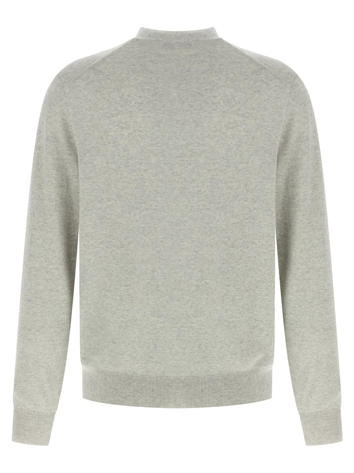 Maison Kitsune Fox Head Sweaters and Cardigans - Gray | 50a819e68dcd45f92f0e627731f46d38927b9871