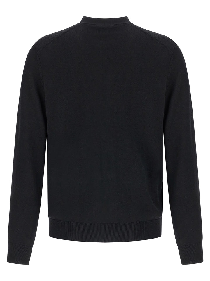 Maison Kitsune Fox Head Sweaters and Cardigans - Black | efa0b9b68de3842ade87552d47e136ba3dcd301e