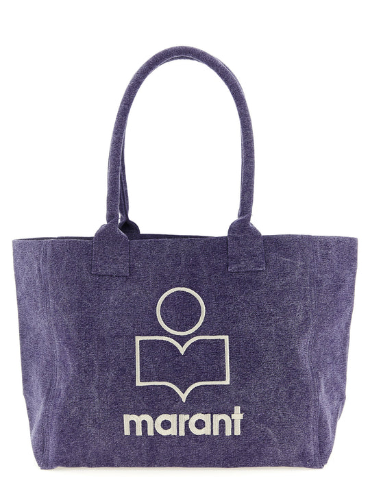 Yenky Zipped Tote Bag Purple