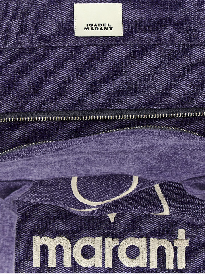 Isabel Marant Yenky Zipped Tote Bag - Purple | 0db2619ffd4df6bf6fec008e57d1fc4a6866d497
