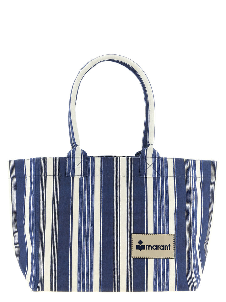 Isabel Marant Yenky Zipped Tote Bag - Blue | 56d9c832fe43169d2c4cd59587037efd4481c4d6