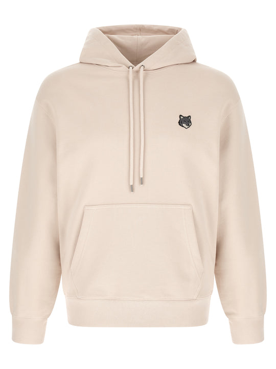 Fox Head Sweatshirt Beige