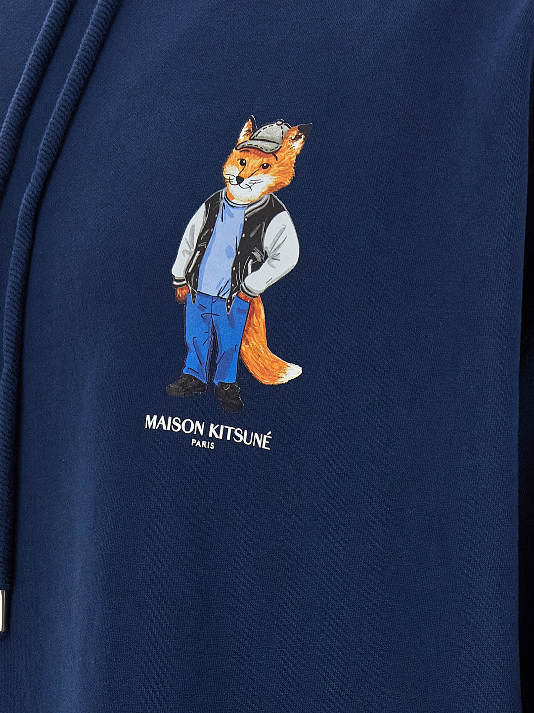 Maison Kitsune Dressed Fox Sweatshirt - Blue | 5677780e8983922ef92c8e27dfffbb8c0db85508