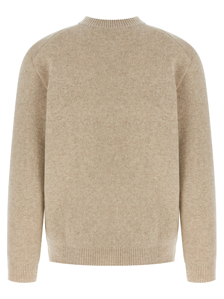 Maison Kitsune Fox Head Sweaters and Cardigans - Beige | 9b0ab2d618bc531912bc2dcfac51b493fed1535d