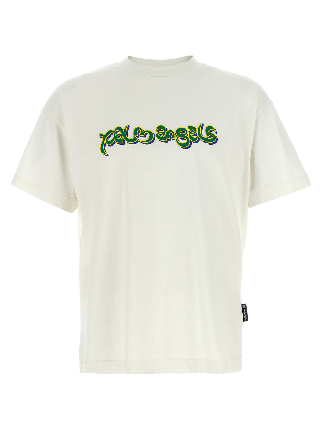 Palm Angels Thai Logo T-shirt - White | 80081585edfbd68c80800c0b28bb79d8ed3ebdd2