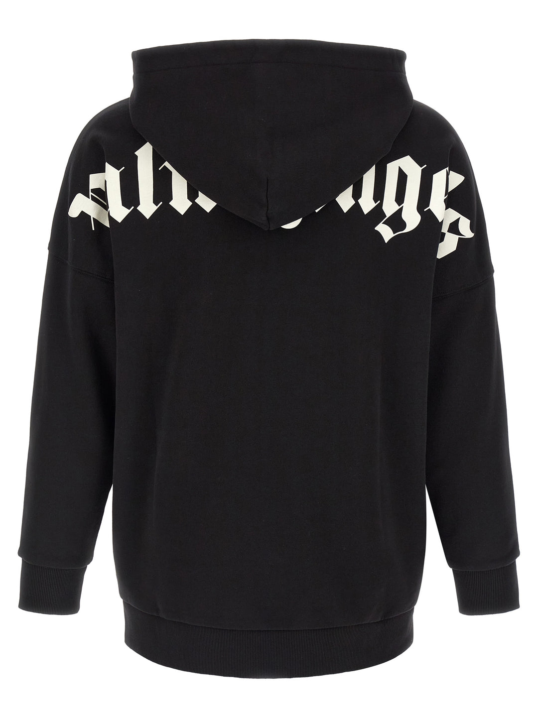 Palm Angels Classic Logo Sweatshirt - White/Black | 3c4f68412ee118fe16149a0a7e7a271b67e0d9d3